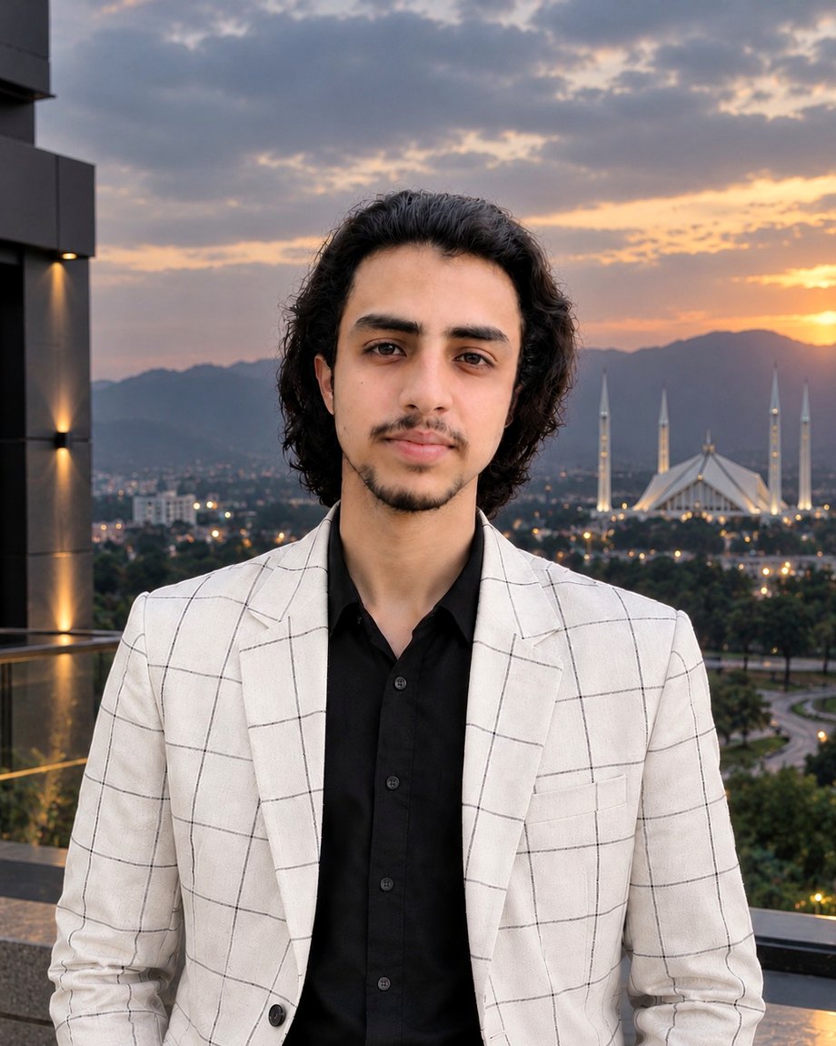 Ahmed Shamaim Hassan, WordPress and Shopify web developer, professional portrait